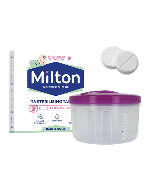 MILTON Combi Steriliser (5L) (incl. FREE Plastic Tongs & Sterilizing Tablets)