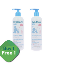 [BUY 1 GET 1 FREE] Rivadouce Bébé Bio Superfatting Cleansing Gel (Gel lavant surgras) 500ml