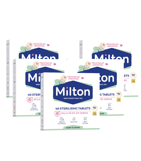 MILTON Sterilizing Tablets (40s) - Pack of 5